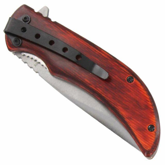 Glen Woods Spring Assisted Pocket Knife Knives - Tophatter Daily Deals