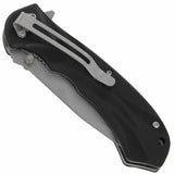 Black Rose Assisted Opening Pocket Knife Knives - Tophatter Daily Deals