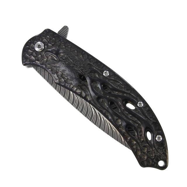 Assisted Opening Black Hawk Eagle Knife Knives - Tophatter Daily Deals