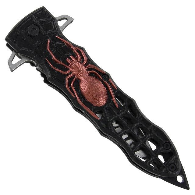 Spring Assisted Deadly Recluse Pocket knife Knives - Tophatter Daily Deals