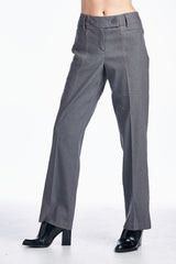 Larry Levine SPT Stretch Pant Stone Washed Grey Pants - Tophatter Daily Deals
