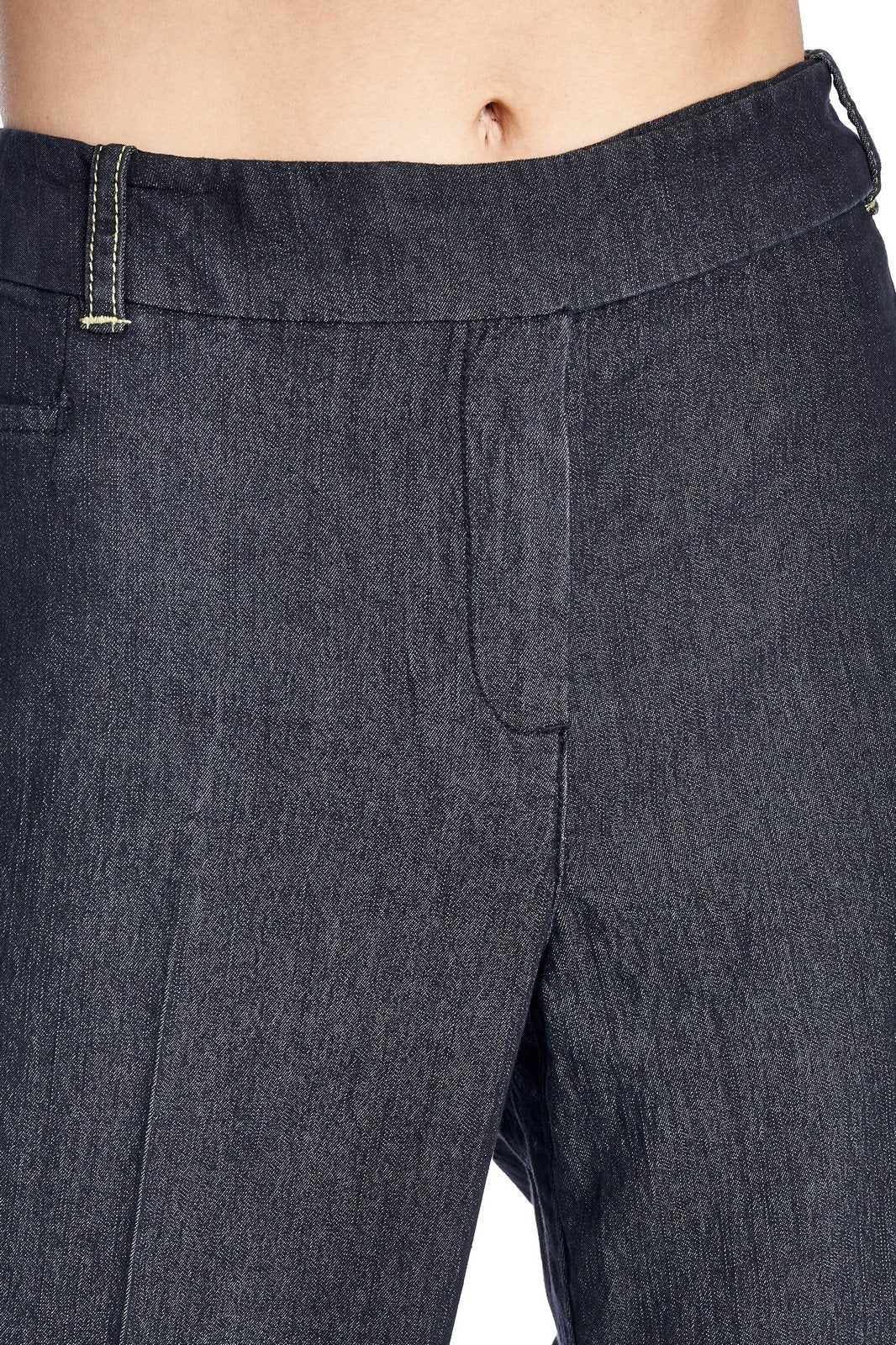 Larry Levine Black Stretch Pants Pants - Tophatter Daily Deals