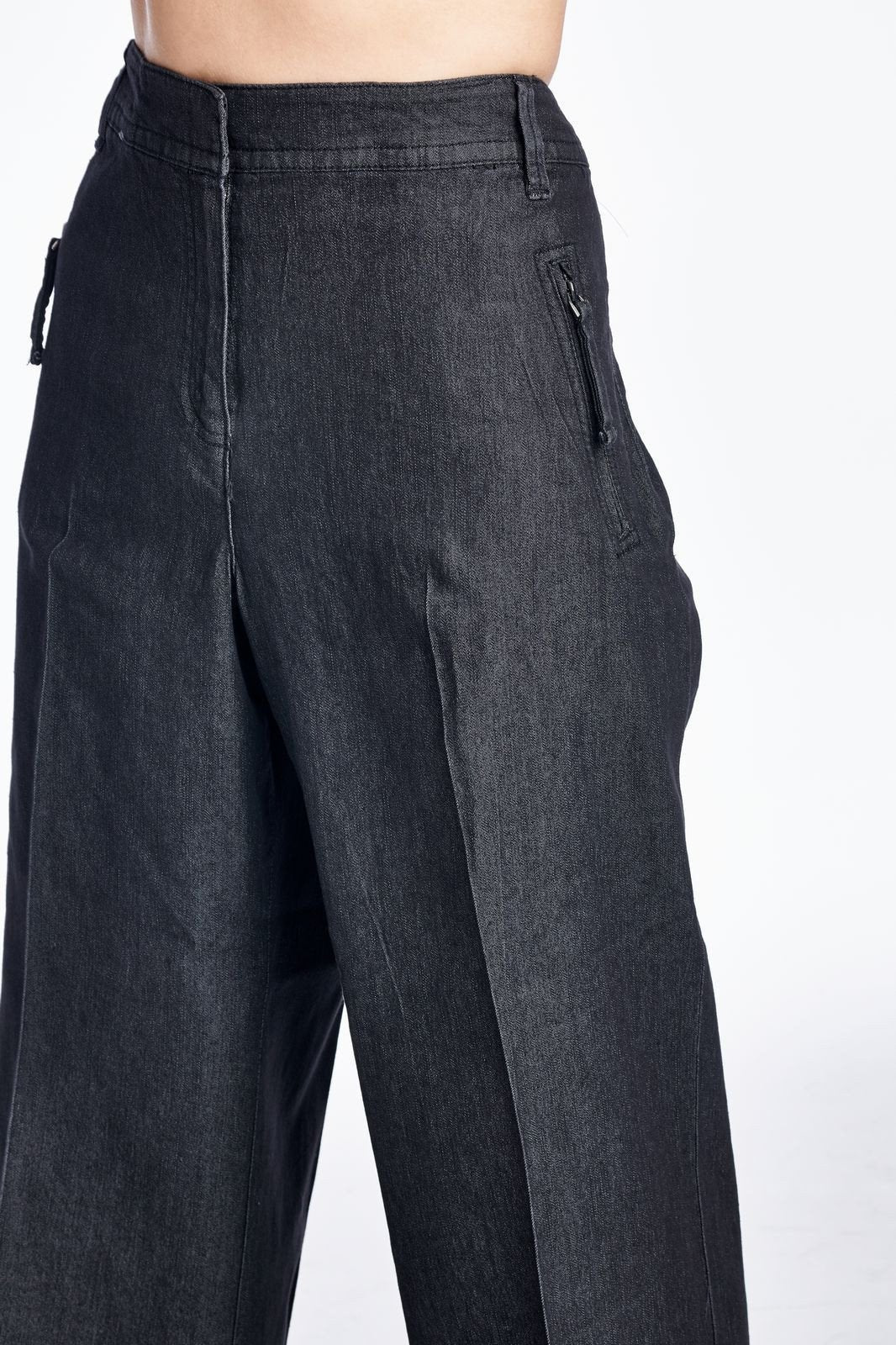 Larry Levine Stretch Pants Pants - Tophatter Daily Deals