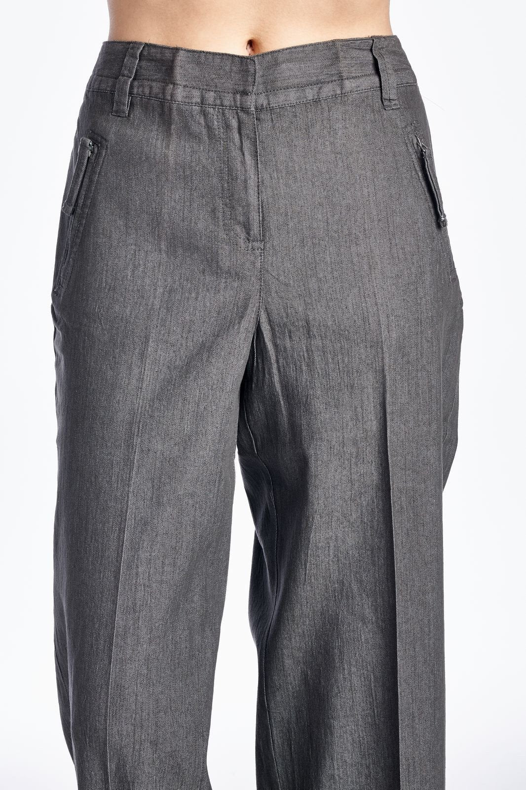 Larry Levine Stretch Pants Pants - Tophatter Daily Deals