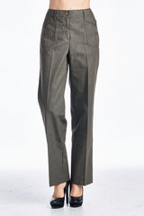 Larry Levine Stretch Pants Pants - Tophatter Daily Deals