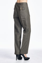 Larry Levine Stretch Pants Pants - Tophatter Daily Deals