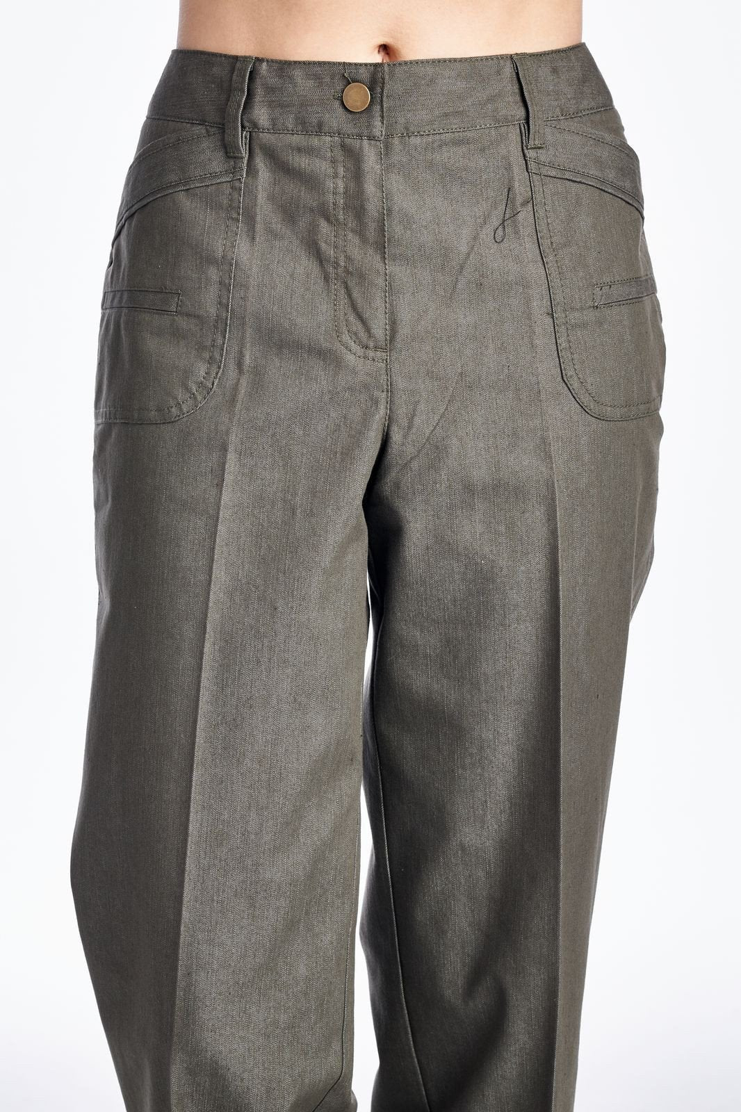 Larry Levine Stretch Pants Pants - Tophatter Daily Deals