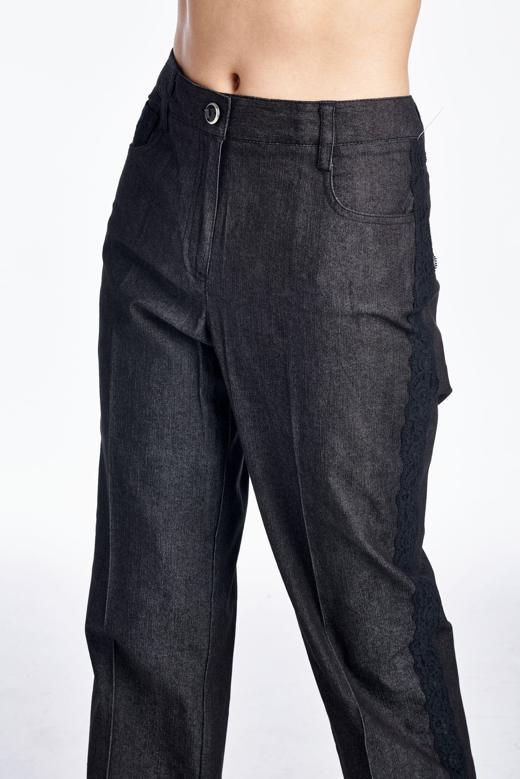 Women's Lace Panels Pants Pants - Tophatter Daily Deals