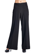 Larry Levine Pants Black Pants - Tophatter Daily Deals