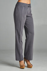 Larry Levine Pants Grey 6 Pants - Tophatter Daily Deals