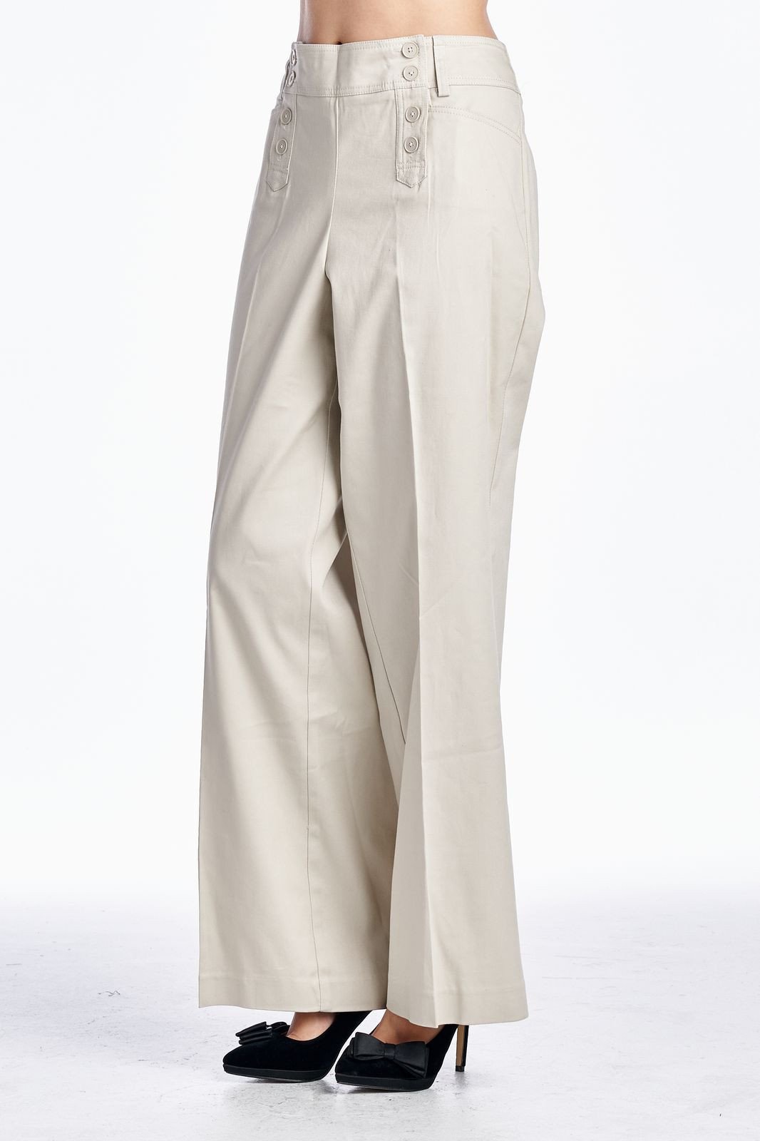 Larry Levine Pants New Stone Pants - Tophatter Daily Deals