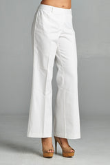 Larry Levine Pants White Pants - Tophatter Daily Deals