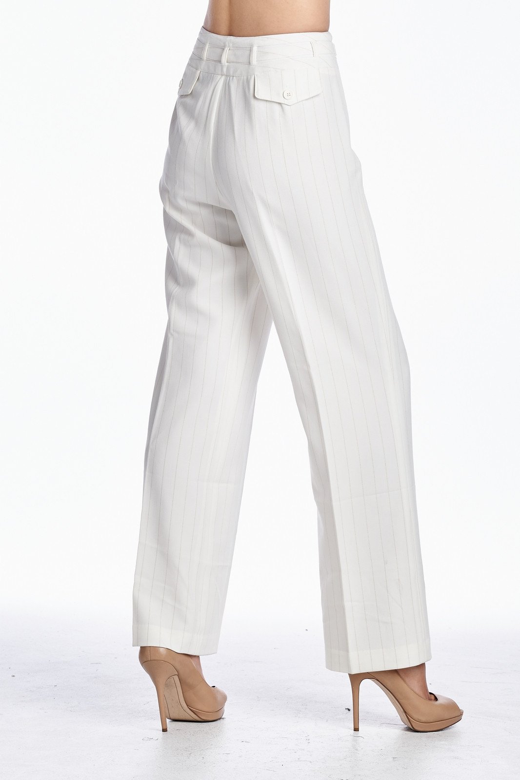 Larry Levine Pant w/Gold Stripe Pants - Tophatter Daily Deals