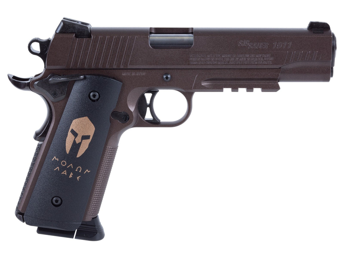 Sig Sauer 1911 Spartan Full Metal Blowback CO2 BB Pistol - Tophatter Daily Deals