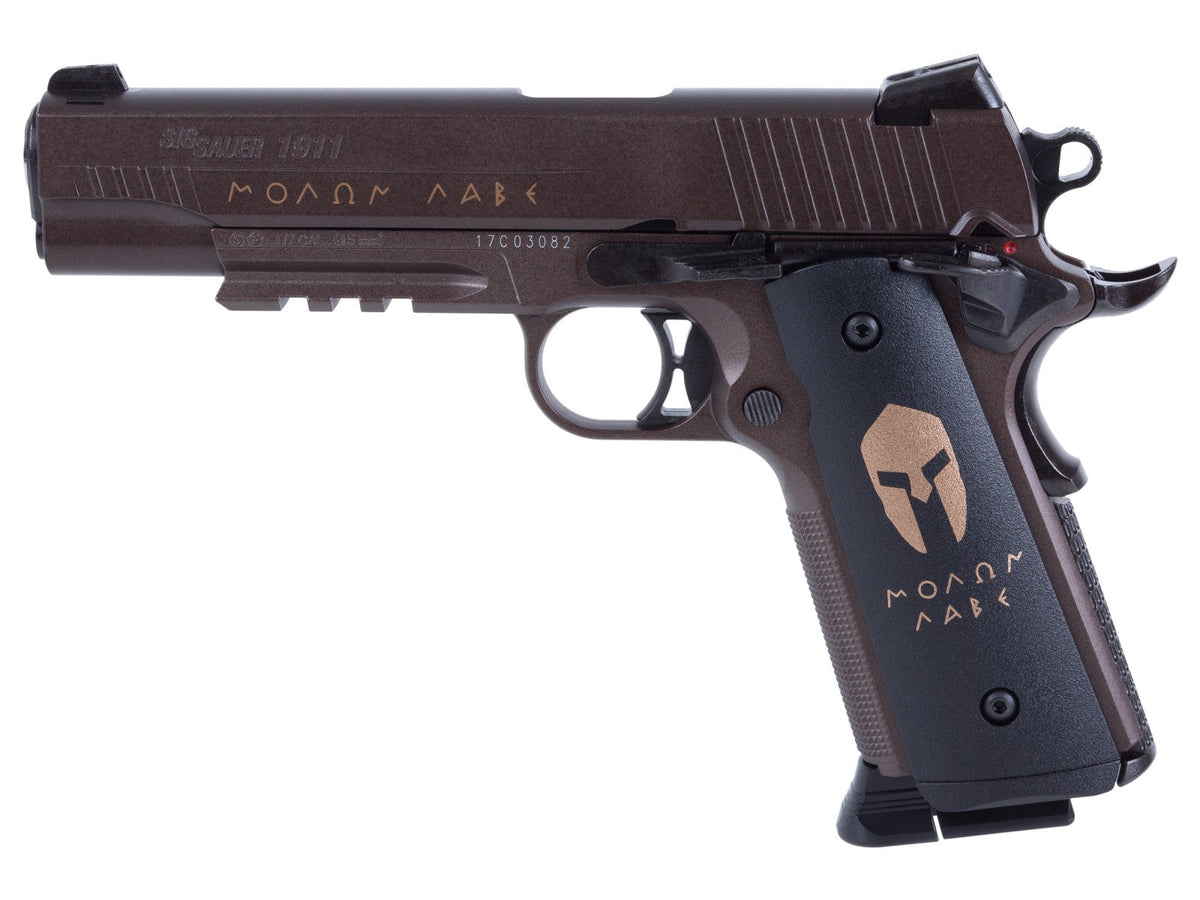 Sig Sauer 1911 Spartan Full Metal Blowback CO2 BB Pistol - Tophatter Daily Deals