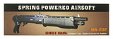 SPAS Airsoft Shotgun Pump Action HFC Spring Powered HA232 Airsoft-Shotgun - Tophatter Daily Deals
