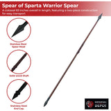 Spear of Sparta Warrior Spear historical period - Tophatter Daily Deals