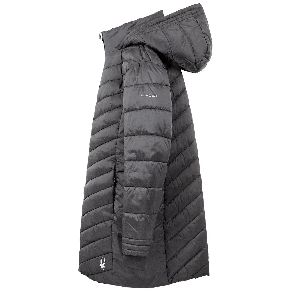 Spyder Women's Boundless Long Puffer Coat Jackets - Tophatter Daily Deals