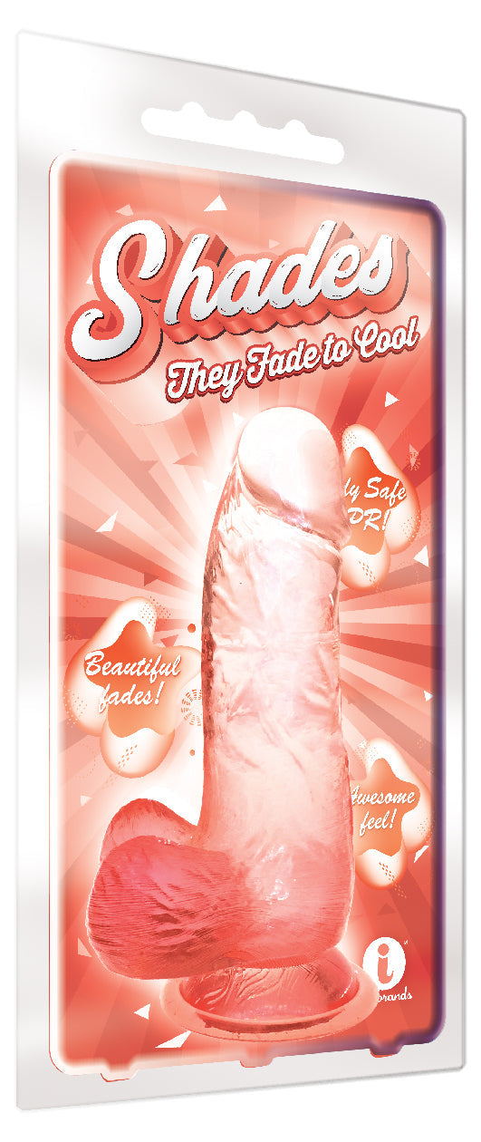 Shades 6 Inch Coral Jelly Dong – Vibrant 15.2 cm Dildo > Dildos > Realistic Dildos - Tophatter Daily Deals