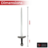 Spherical Pommel Knightly Foam Shortsword swords - Tophatter Daily Deals