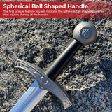 Spherical Pommel Knightly Foam Shortsword swords - Tophatter Daily Deals
