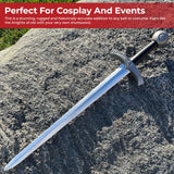 Spherical Pommel Knightly Foam Shortsword swords - Tophatter Daily Deals