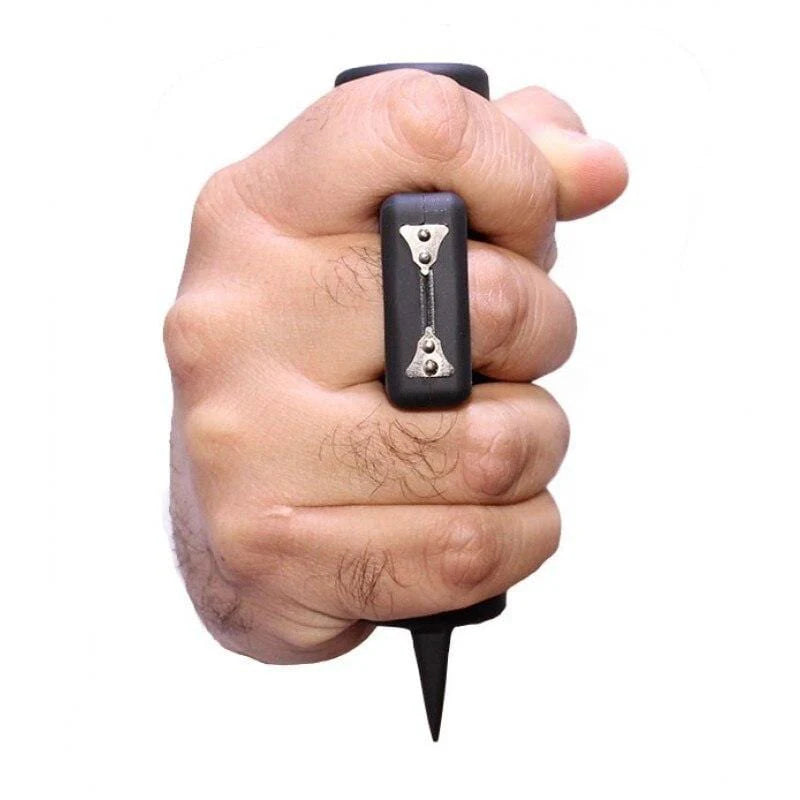 SPIKED JOGGER STUN GUN WITH ALARM AND USB CHARGER - Tophatter Daily Deals
