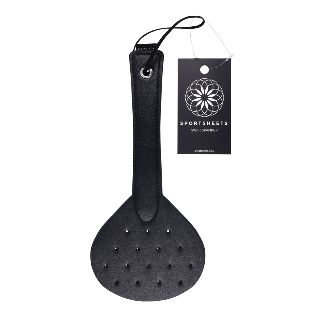 SPORTSHEETS Swift Spanker 29.2 cm Faux Leather Paddle > Bondage Gear > Paddles - Tophatter Daily Deals