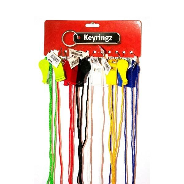 Sports Whistles with Lanyard - 12 Packs of Loud Crisp Sound Sports & Outdoor - Tophatter Daily Deals