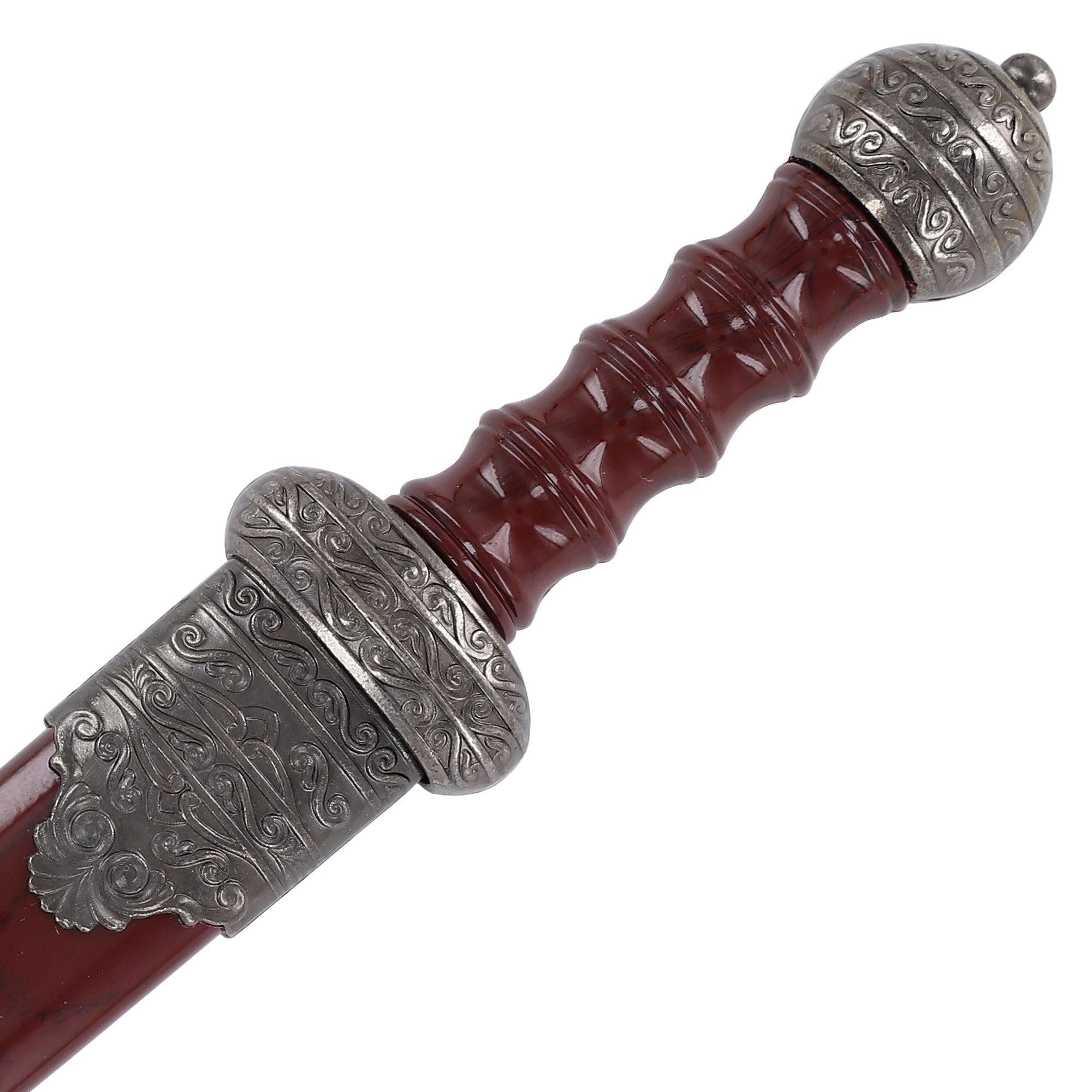 Roman Elite Small Etched Wave Pattern Gladius Pugio Dagger knives - Tophatter Daily Deals