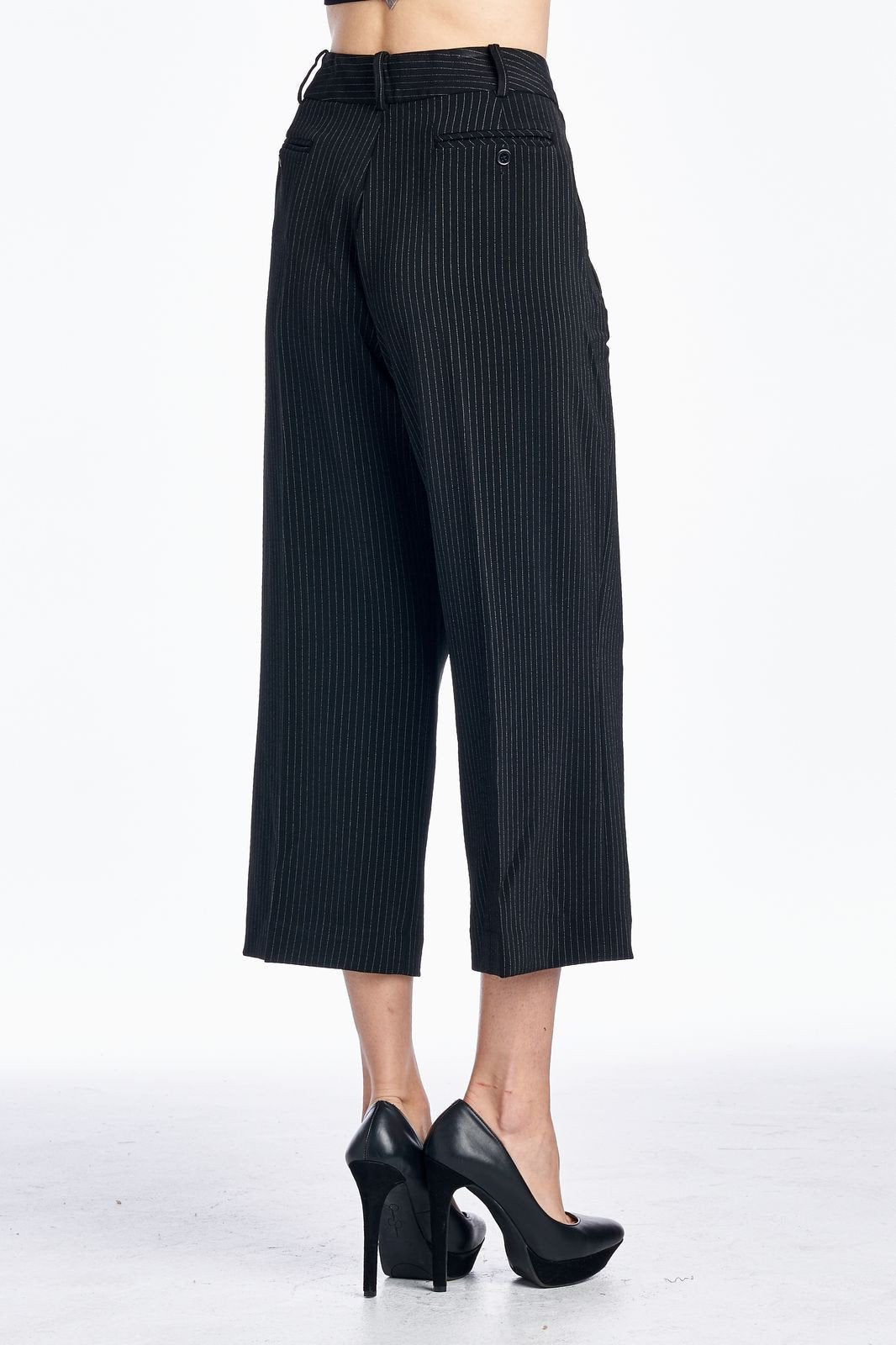 Larry Levine Career Capris Capris - Tophatter Daily Deals