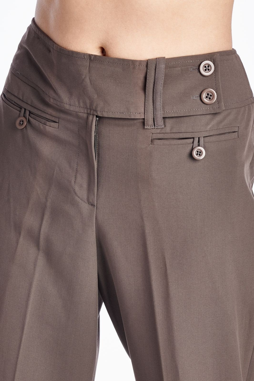 Larry Levine Career Capris Capris - Tophatter Daily Deals