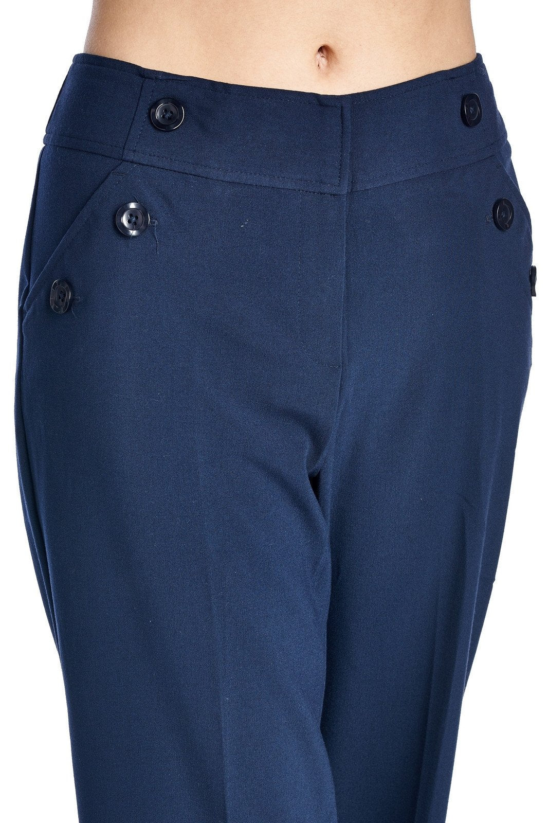 Larry Levine Stretch Capris Capris - Tophatter Daily Deals