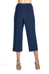 Larry Levine Stretch Capris Capris - Tophatter Daily Deals