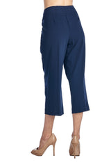 Larry Levine Stretch Capris Capris - Tophatter Daily Deals