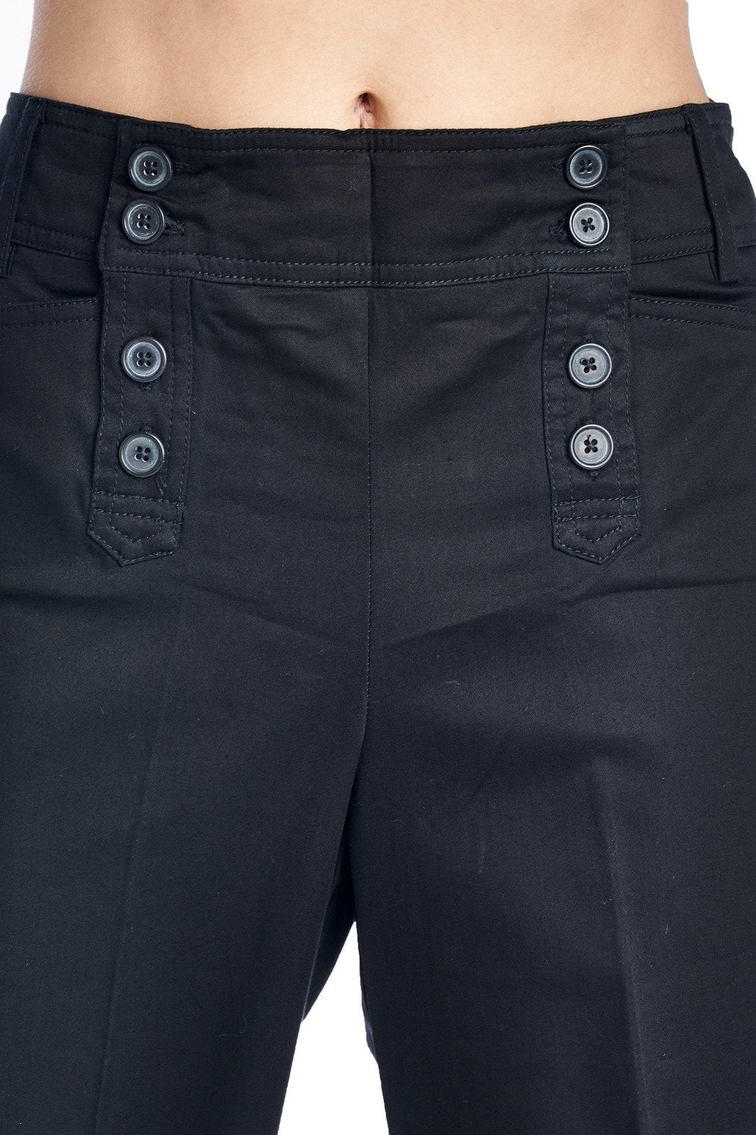 Larry Levine Stretch Capris Capris - Tophatter Daily Deals
