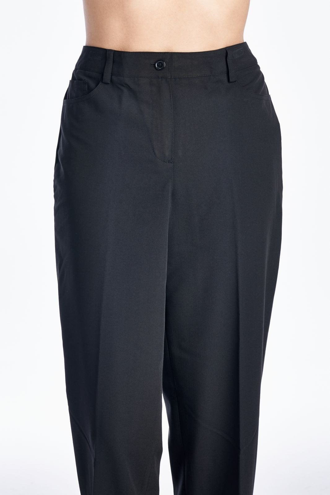Women's Black Sleek & Slim Capris Capris - Tophatter Daily Deals