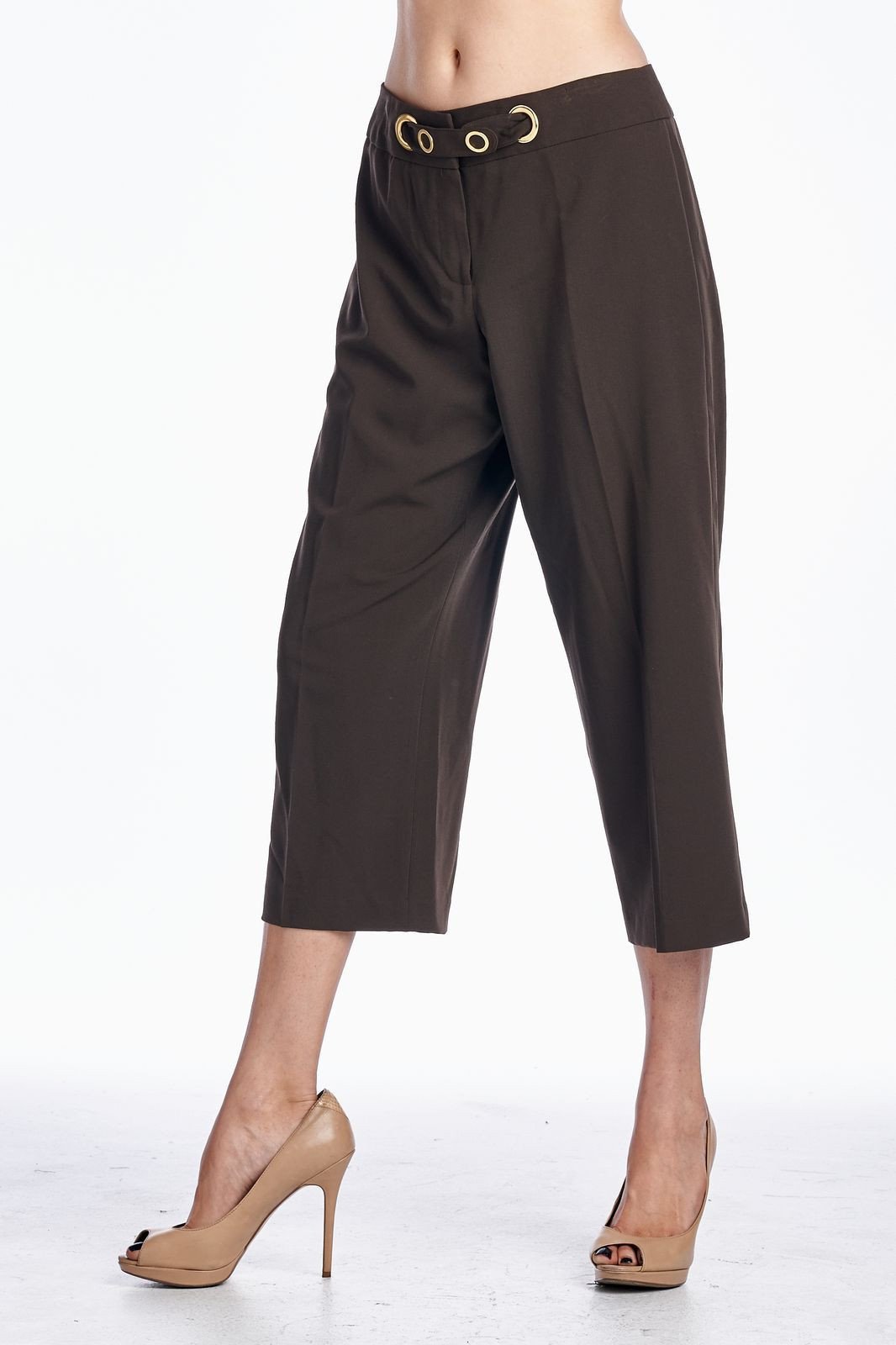 Larry Levine Capris Capris - Tophatter Daily Deals