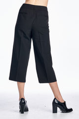Larry Levine Waist Studded Capris Capris - Tophatter Daily Deals