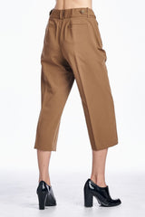 Larry Levine Stretch Tailored Capris Capris - Tophatter Daily Deals