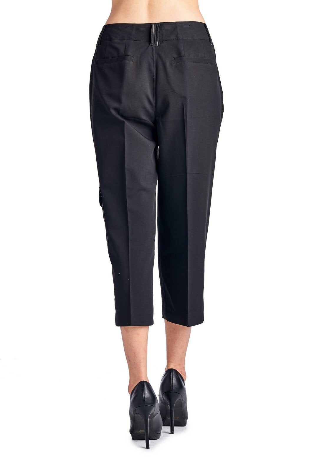 Larry Levine Capris Capris - Tophatter Daily Deals
