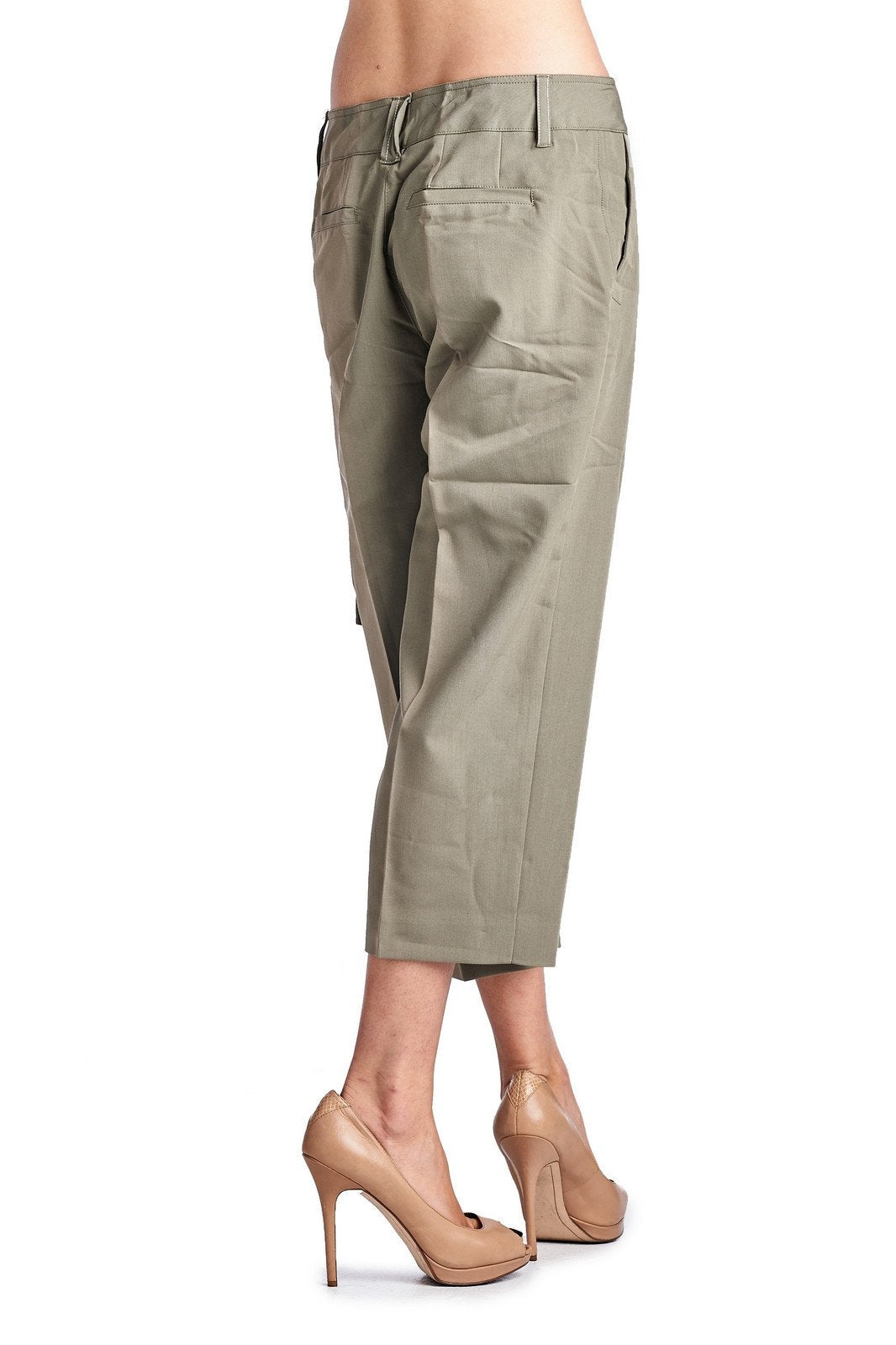 Larry Levine Capris Capris - Tophatter Daily Deals