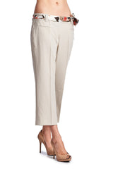 Larry Levine Capris New Stone Capris - Tophatter Daily Deals