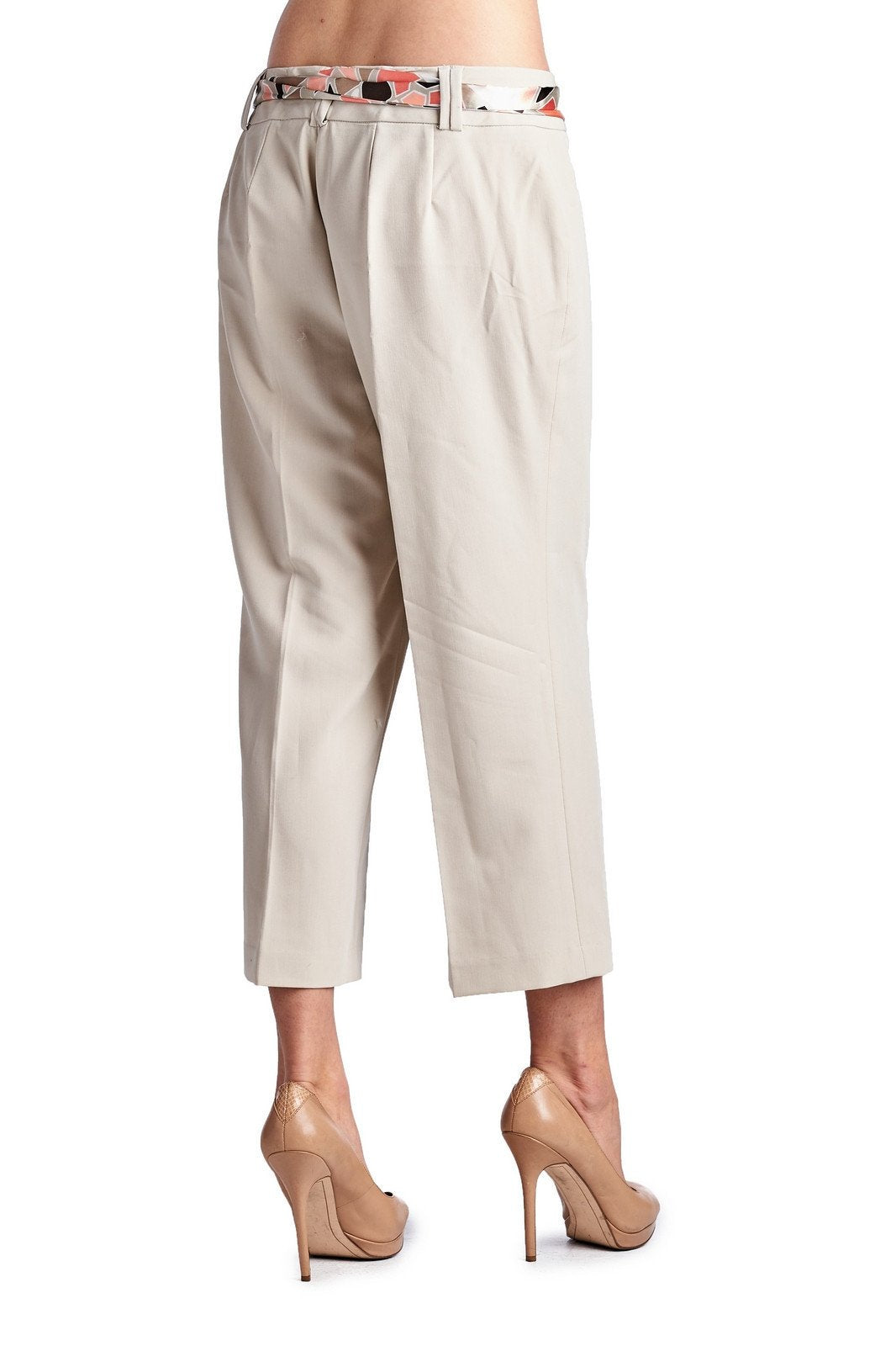 Larry Levine Capris Capris - Tophatter Daily Deals