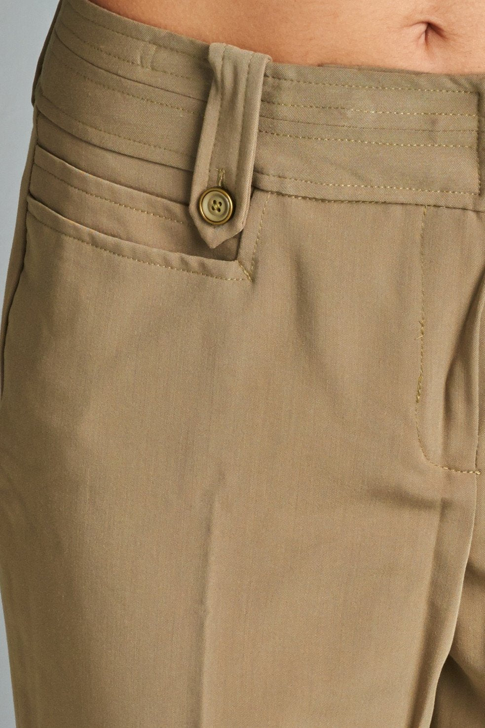 Women's Capris with Cuffed Hem Capris - Tophatter Daily Deals