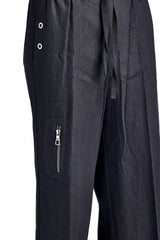 Larry Levine Linen Capris Capris - Tophatter Daily Deals