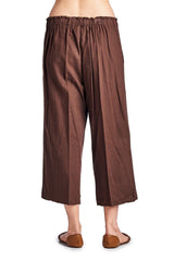 Larry Levine Linen Capris Capris - Tophatter Daily Deals