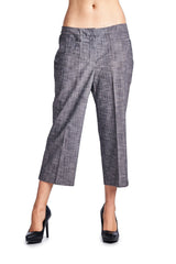 Larry Levine Capris Black 37 Capris - Tophatter Daily Deals