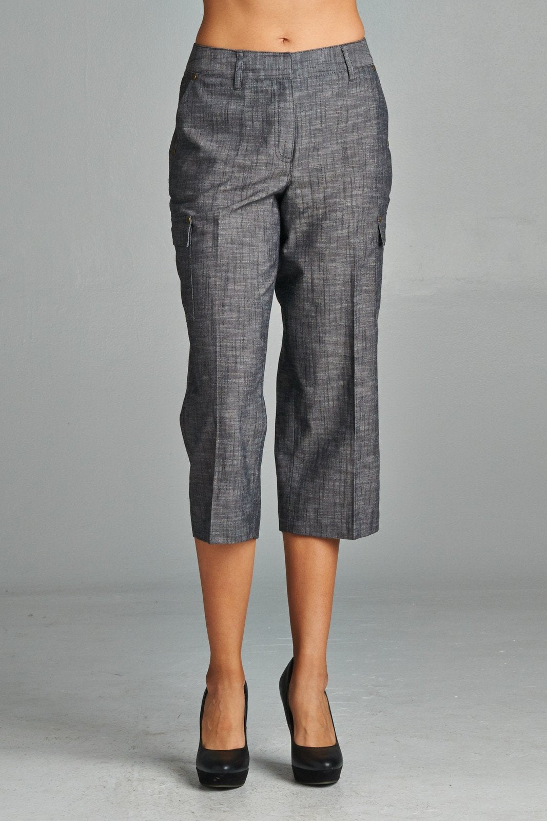 Women's Linen Capris Capris - Tophatter Daily Deals