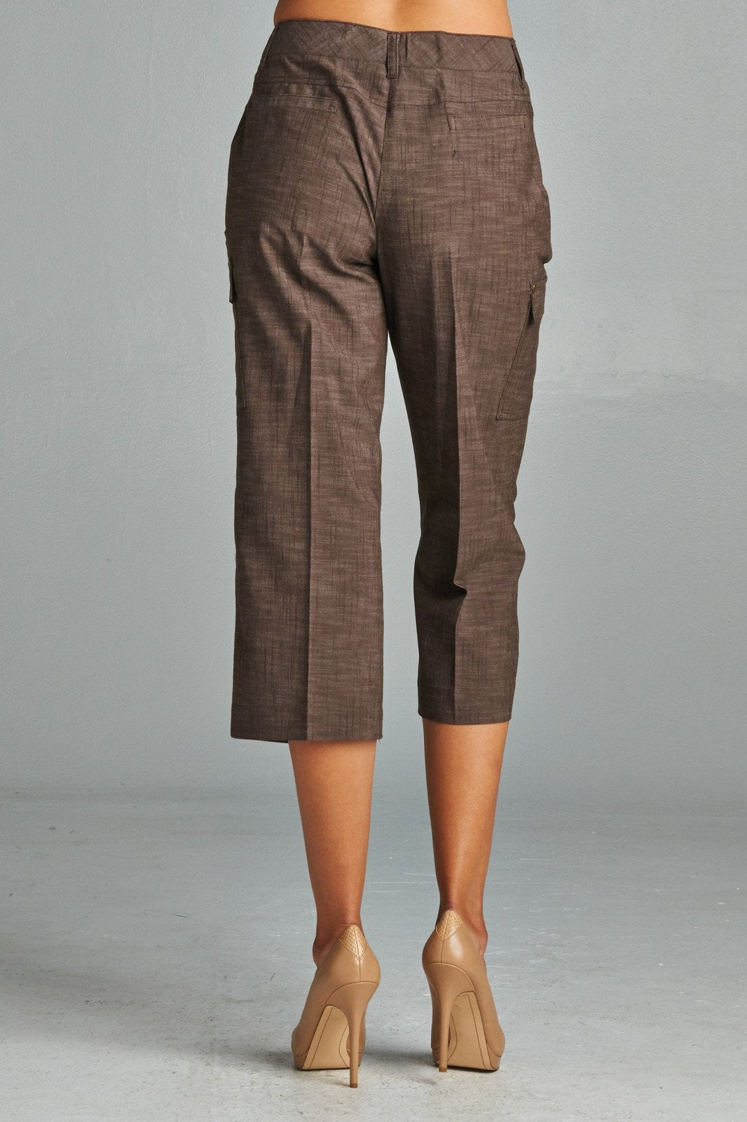 Women's Linen Capris Capris - Tophatter Daily Deals